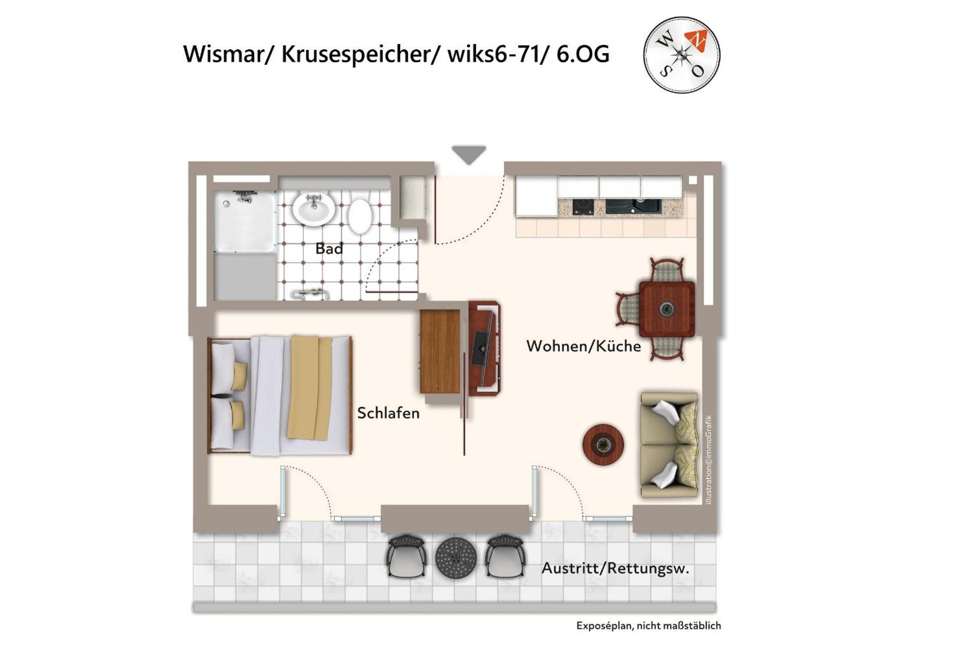 Krusespeicher Krusespeicher 6-71 Wismar